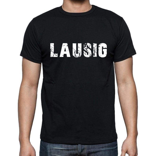 Lausig Mens Short Sleeve Round Neck T-Shirt - Casual