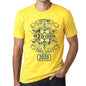 Letting Dreams Sail Since 2028 Mens T-Shirt Yellow Birthday Gift 00405 - Yellow / Xs - Casual