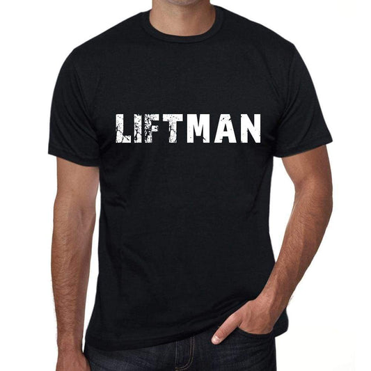 Liftman Mens T Shirt Black Birthday Gift 00555 - Black / Xs - Casual