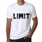 Limit Mens T Shirt White Birthday Gift 00552 - White / Xs - Casual