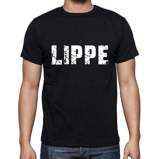 Lippe Mens Short Sleeve Round Neck T-Shirt - Casual