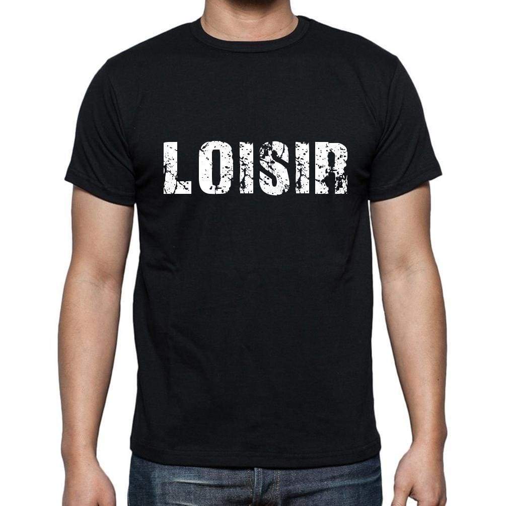 Loisir French Dictionary Mens Short Sleeve Round Neck T-Shirt 00009 - Casual