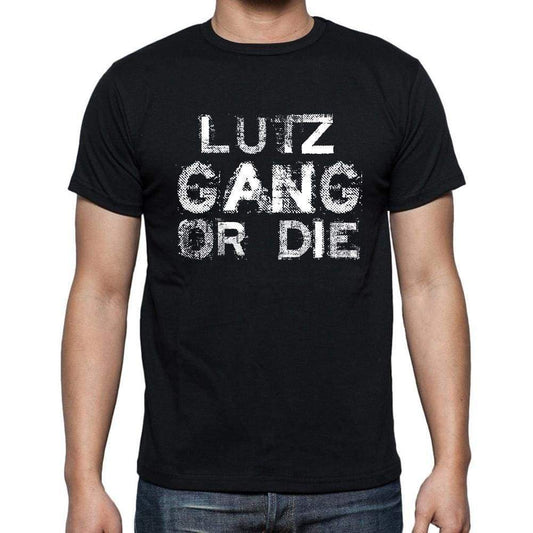 Lutz Family Gang Tshirt Mens Tshirt Black Tshirt Gift T-Shirt 00033 - Black / S - Casual