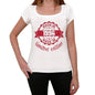Made In 1996 Limited Edition Womens T-Shirt White Birthday Gift 00425 - White / Xs - Casual