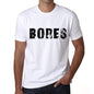Mens Tee Shirt Vintage T Shirt Bores X-Small White 00561 - White / Xs - Casual