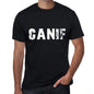 Mens Tee Shirt Vintage T Shirt Canif X-Small Black 00558 - Black / Xs - Casual