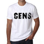 Mens Tee Shirt Vintage T Shirt Cens X-Small White 00560 - White / Xs - Casual
