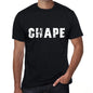 <span>Men's</span> Tee Shirt Vintage T shirt Chape X-Small Black 00558 - ULTRABASIC
