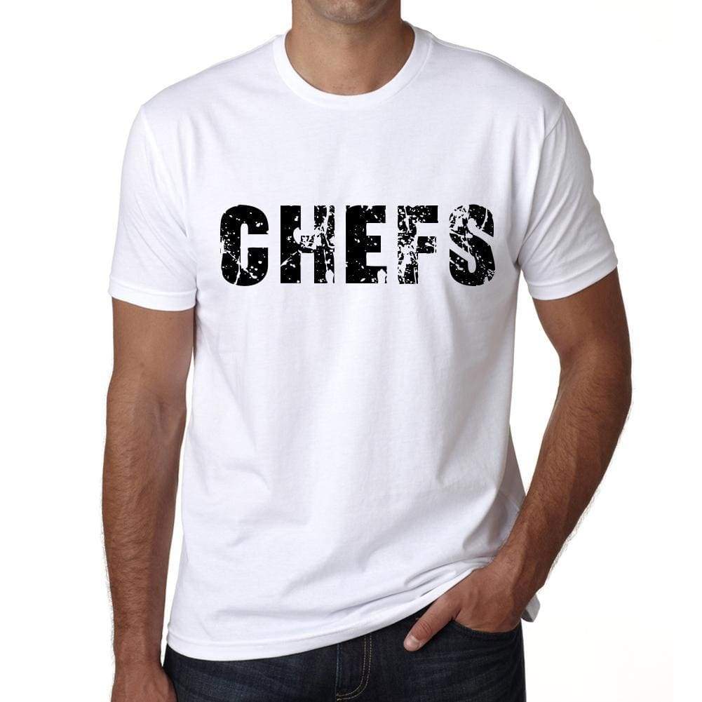 Mens Tee Shirt Vintage T Shirt Chefs X-Small White 00561 - White / Xs - Casual