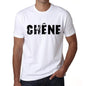 Mens Tee Shirt Vintage T Shirt Chêne X-Small White 00561 - White / Xs - Casual