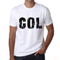 Mens Tee Shirt Vintage T Shirt Col X-Small White 00559 - White / Xs - Casual