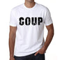 Mens Tee Shirt Vintage T Shirt Coup X-Small White 00560 - White / Xs - Casual
