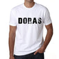 Mens Tee Shirt Vintage T Shirt Doras X-Small White 00561 - White / Xs - Casual