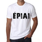 Mens Tee Shirt Vintage T Shirt Épiai X-Small White 00561 - White / Xs - Casual