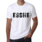 Mens Tee Shirt Vintage T Shirt Esche X-Small White 00561 - White / Xs - Casual