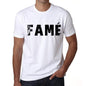 <span>Men's</span> Tee Shirt Vintage T shirt FamÈ X-Small White 00560 - ULTRABASIC