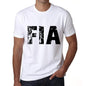 Mens Tee Shirt Vintage T Shirt Fia X-Small White 00559 - White / Xs - Casual