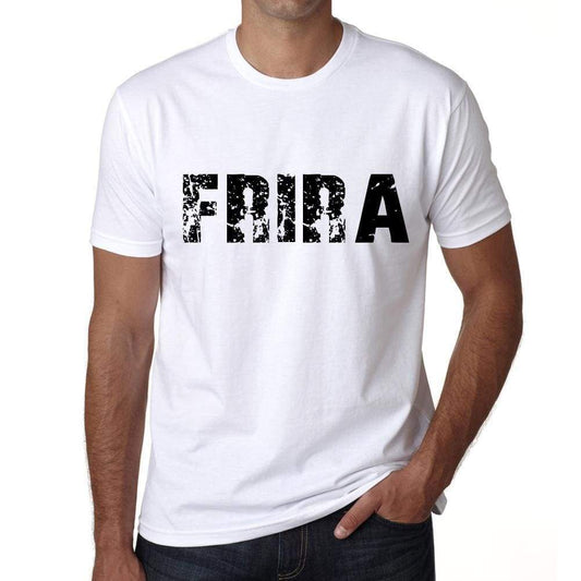 Mens Tee Shirt Vintage T Shirt Frira X-Small White 00561 - White / Xs - Casual