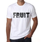 Mens Tee Shirt Vintage T Shirt Fruit X-Small White 00561 - White / Xs - Casual