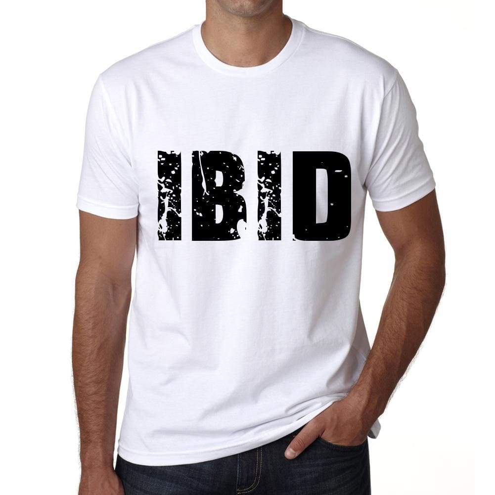 Mens Tee Shirt Vintage T Shirt Ibid X-Small White 00560 - White / Xs - Casual