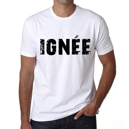 Mens Tee Shirt Vintage T Shirt Ignèe X-Small White 00561 - White / Xs - Casual