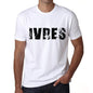 Mens Tee Shirt Vintage T Shirt Ivres X-Small White 00561 - White / Xs - Casual