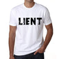 Mens Tee Shirt Vintage T Shirt Lient X-Small White 00561 - White / Xs - Casual