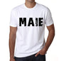 Mens Tee Shirt Vintage T Shirt Maie X-Small White 00560 - White / Xs - Casual