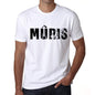 Mens Tee Shirt Vintage T Shirt Mûris X-Small White - White / Xs - Casual