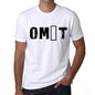 Mens Tee Shirt Vintage T Shirt Omót X-Small White 00560 - White / Xs - Casual