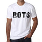 Mens Tee Shirt Vintage T Shirt Rots X-Small White 00560 - White / Xs - Casual