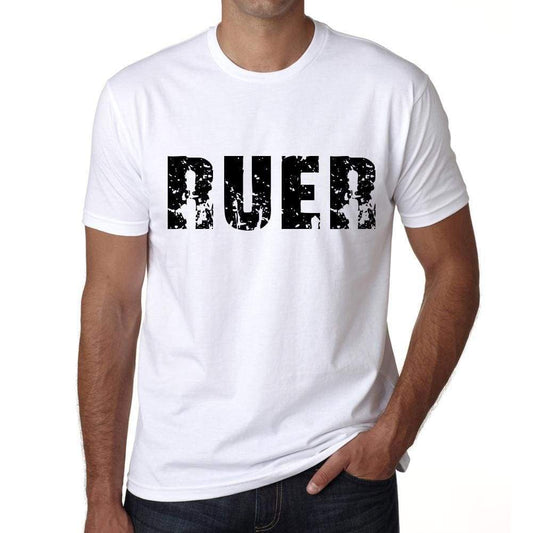 Mens Tee Shirt Vintage T Shirt Ruer X-Small White 00560 - White / Xs - Casual
