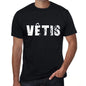 Mens Tee Shirt Vintage T Shirt Vêtis X-Small Black 00558 - Black / Xs - Casual