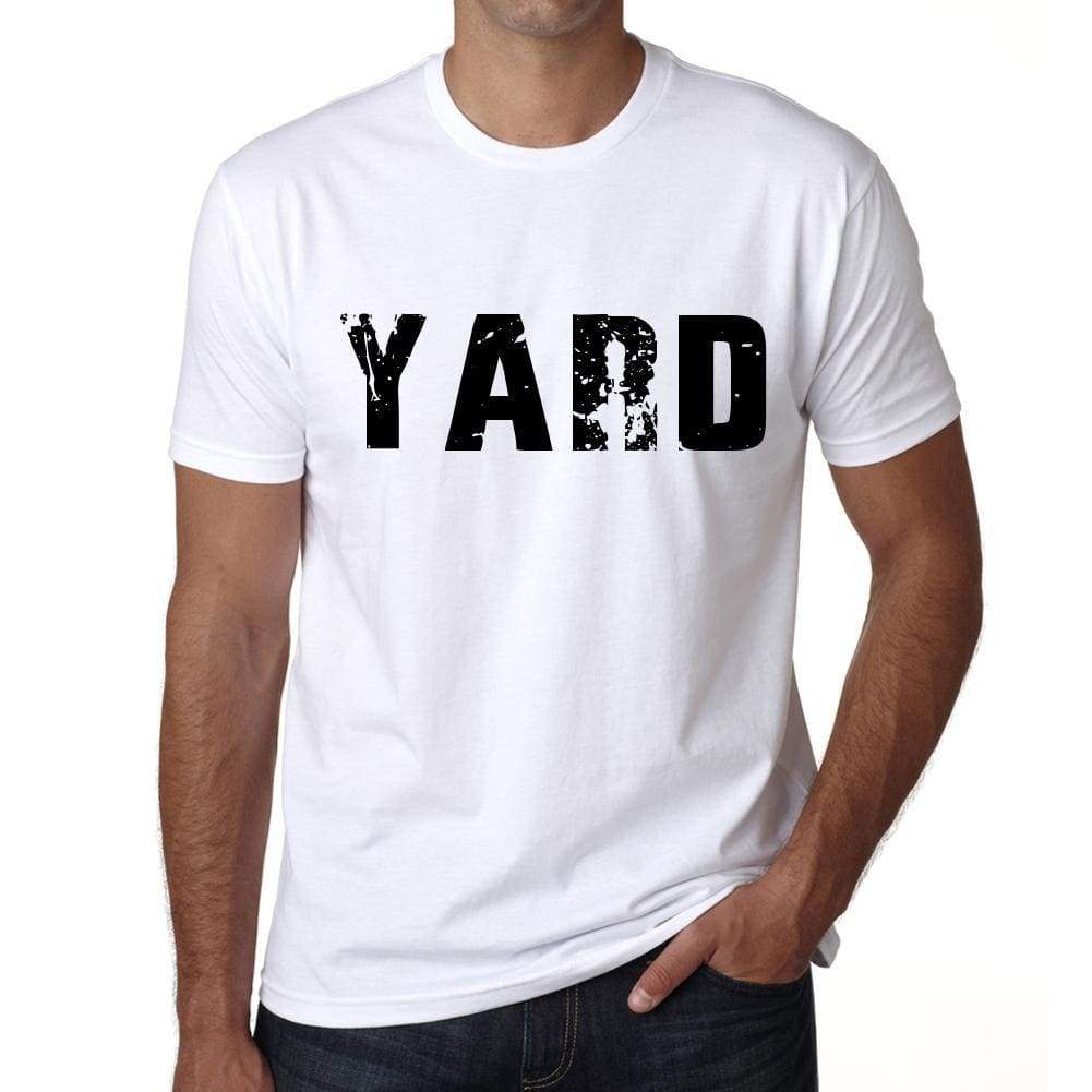 Mens Tee Shirt Vintage T Shirt Yard X-Small White 00560 - White / Xs - Casual