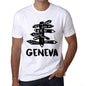 Mens Vintage Tee Shirt Graphic T Shirt Time For New Advantures Geneva White - White / Xs / Cotton - T-Shirt