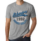 Mens Vintage Tee Shirt Graphic T Shirt Warriors Since 1992 Grey Marl - Grey Marl / Xs / Cotton - T-Shirt