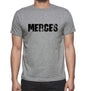 Merces Grey Mens Short Sleeve Round Neck T-Shirt 00018 - Grey / S - Casual