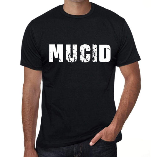 Mucid Mens Retro T Shirt Black Birthday Gift 00553 - Black / Xs - Casual