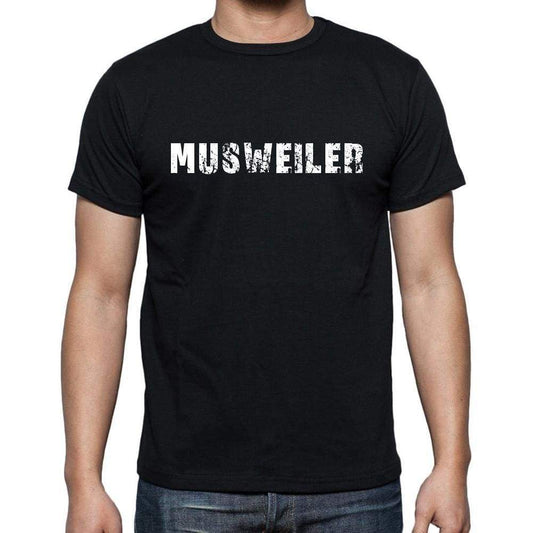 Musweiler Mens Short Sleeve Round Neck T-Shirt 00003 - Casual