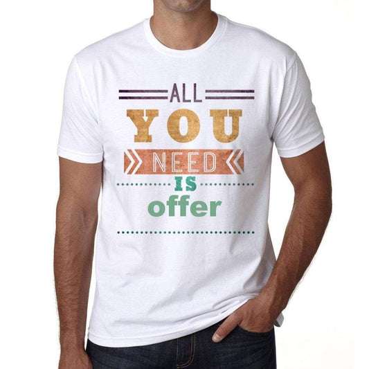 Offer Mens Short Sleeve Round Neck T-Shirt 00025 - Casual