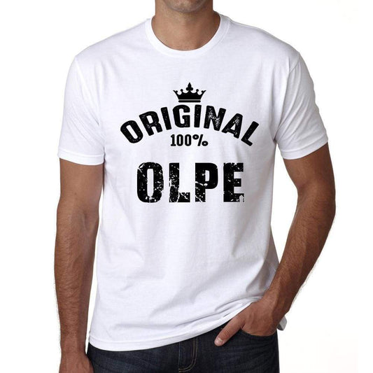 Olpe Mens Short Sleeve Round Neck T-Shirt - Casual
