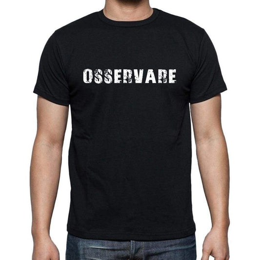 Osservare Mens Short Sleeve Round Neck T-Shirt 00017 - Casual