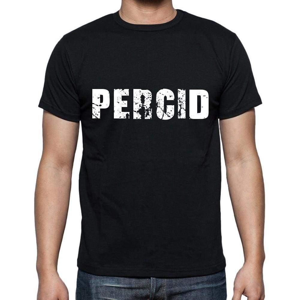 Percid Mens Short Sleeve Round Neck T-Shirt 00004 - Casual