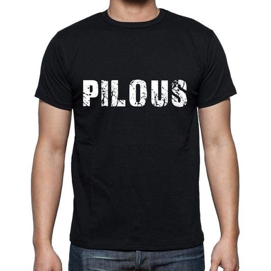 Pilous Mens Short Sleeve Round Neck T-Shirt 00004 - Casual