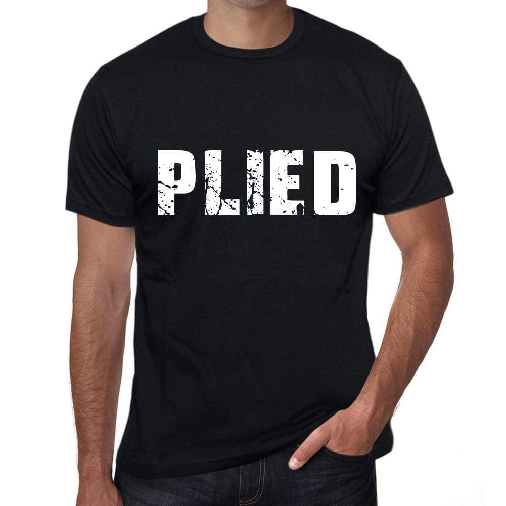 Plied Mens Retro T Shirt Black Birthday Gift 00553 - Black / Xs - Casual