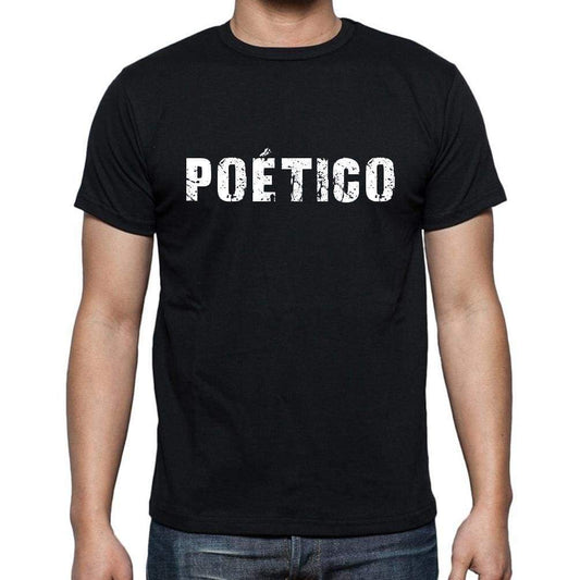 Po©Tico Mens Short Sleeve Round Neck T-Shirt - Casual