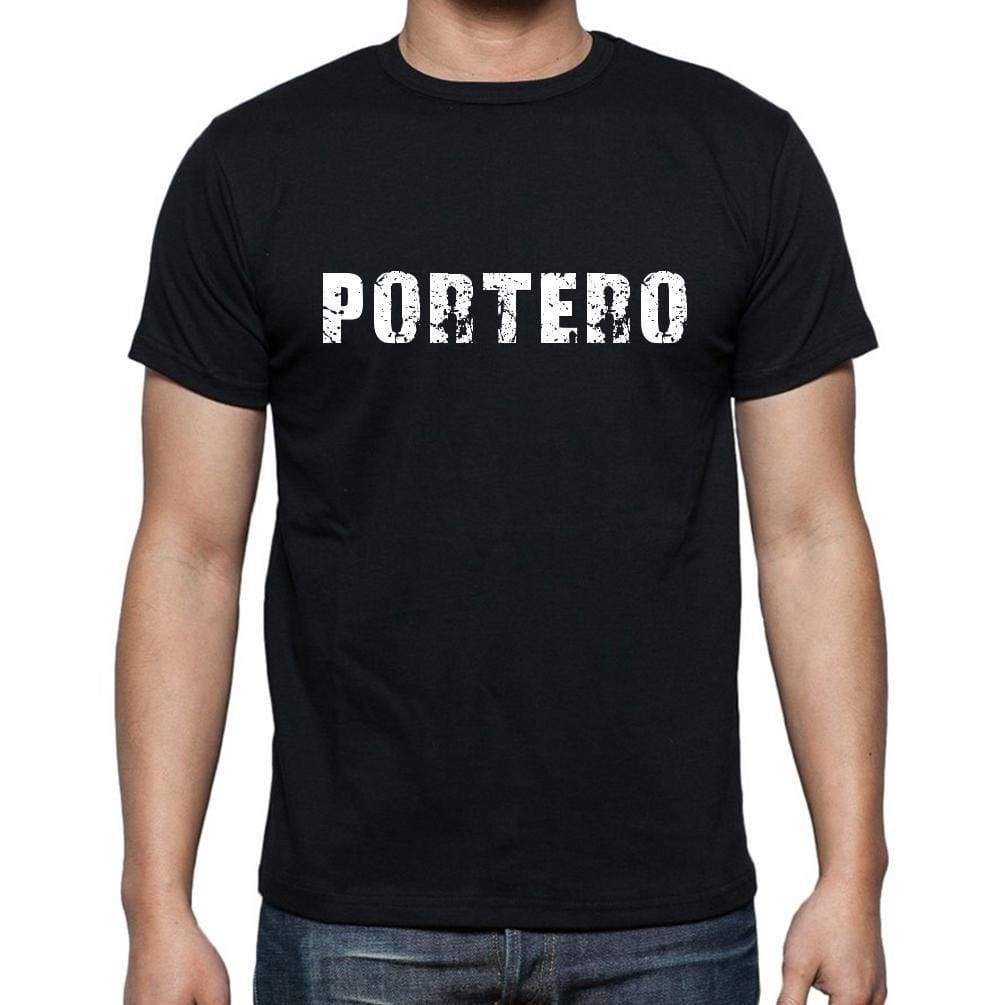 Portero Mens Short Sleeve Round Neck T-Shirt - Casual