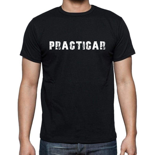 Practicar Mens Short Sleeve Round Neck T-Shirt - Casual