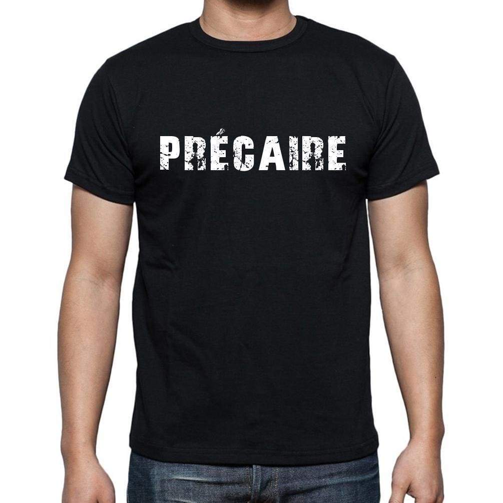 Précaire French Dictionary Mens Short Sleeve Round Neck T-Shirt 00009 - Casual