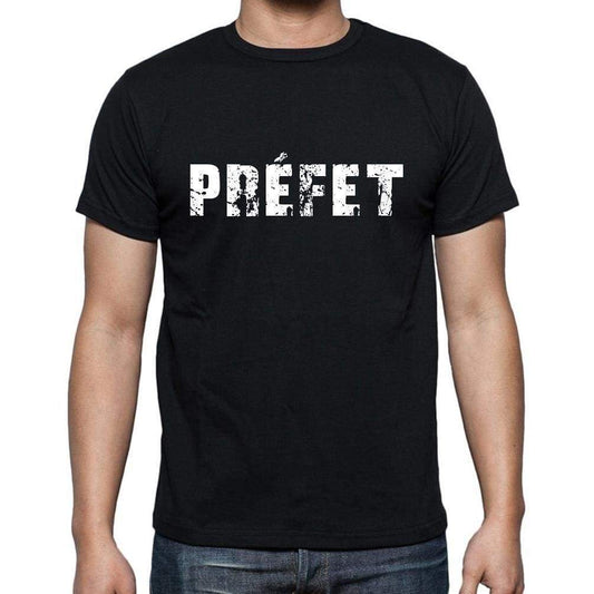 Préfet French Dictionary Mens Short Sleeve Round Neck T-Shirt 00009 - Casual